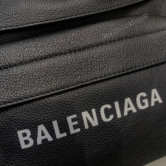 Balenciaga專櫃爆款大號腰包 巴黎世家男女同款腰包全皮胸包 fyj1517